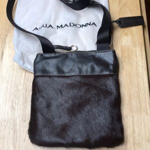 NWOT fur crossbody
